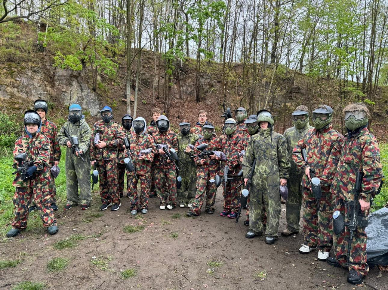 Paintball – plener