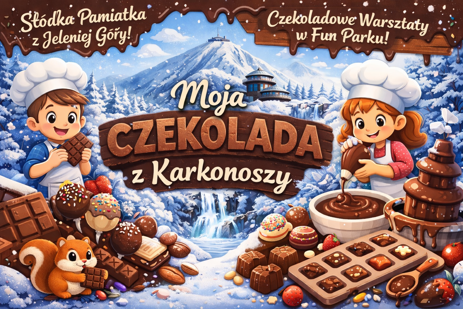 Moja czekolada z Karkonoszy – warsztaty czekoladowe w Fun Parku